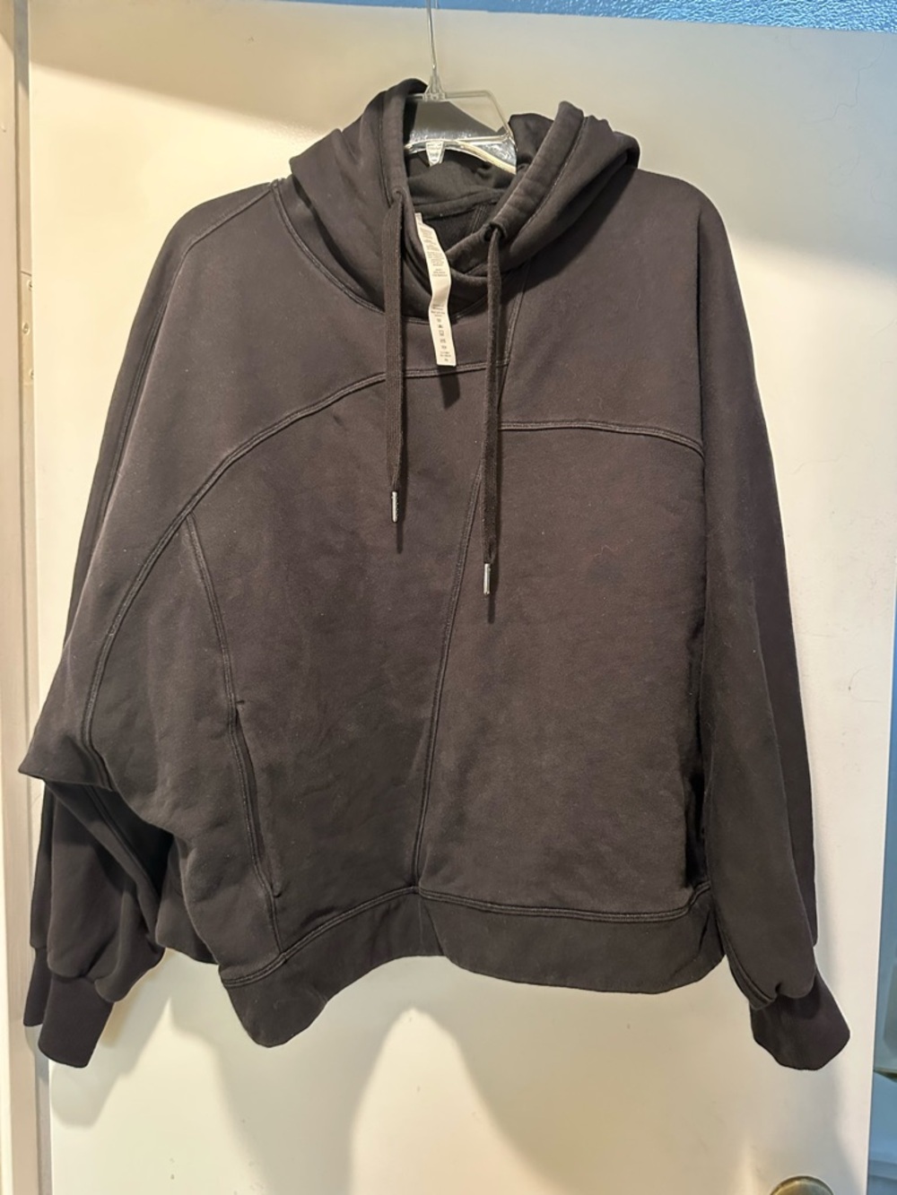 lululemon athletica Black Pullover Hoodie with Hood